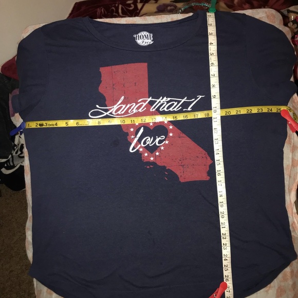 2X “Land that I 💗” Red/white/Blue - Picture 5 of 5